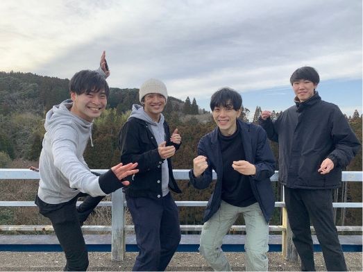 星 佳佑さん 伊藤 大貴さん 宮間 智嗣さん 山中 雄太郎さん（UP TENT, UP TOWN）